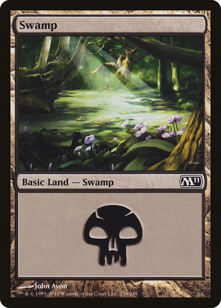 Swamp (238) Foil - Magic 2011