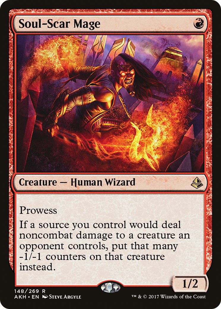 Soul-Scar Mage (148) Foil - Amonkhet