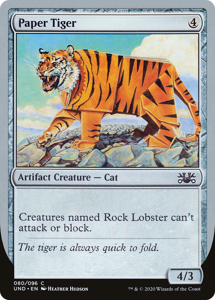 Paper Tiger (080) - Unsanctioned