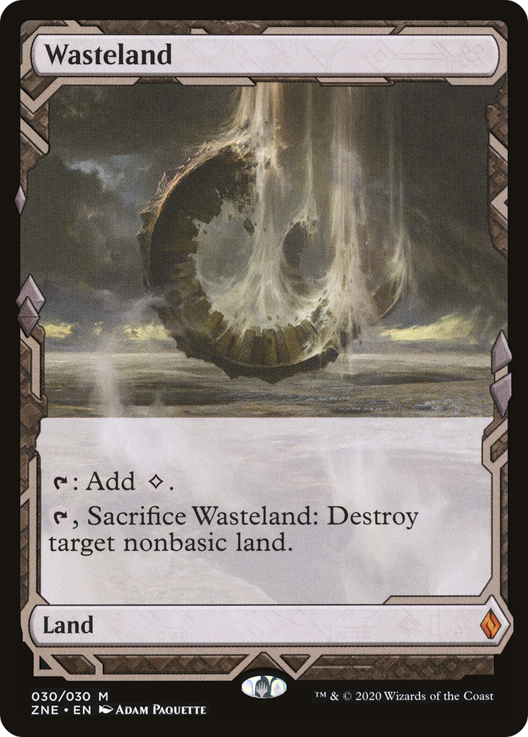 Wasteland (030) Foil - Zendikar Rising Expeditions