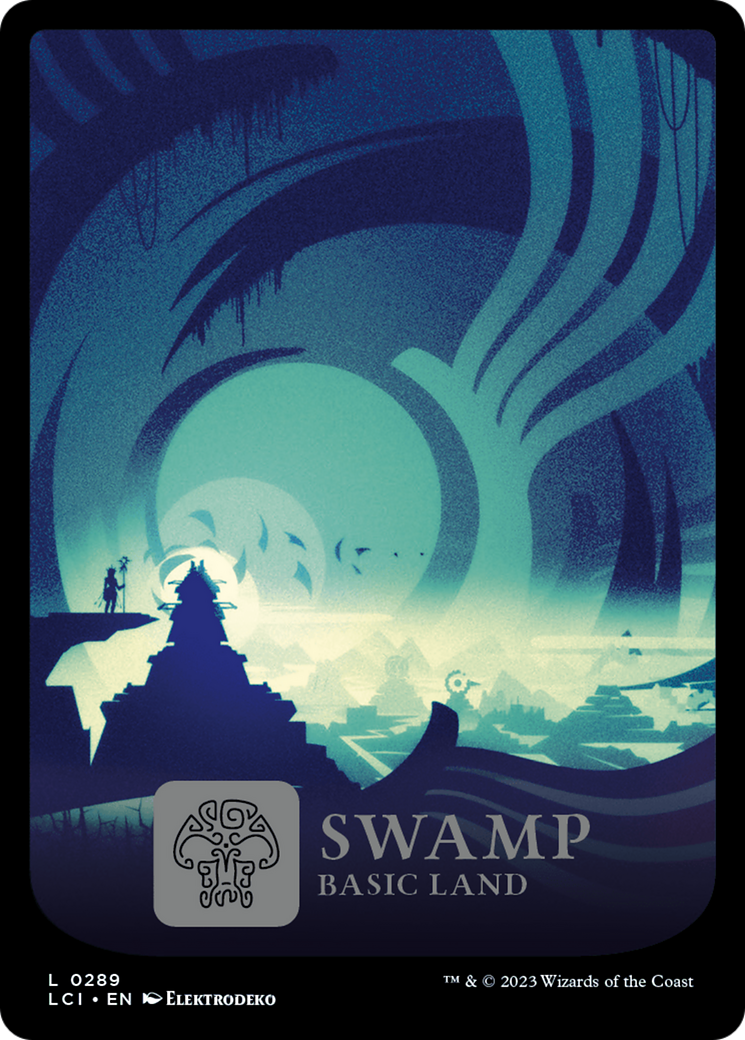 Swamp (289) Foil - The Lost Caverns of Ixalan