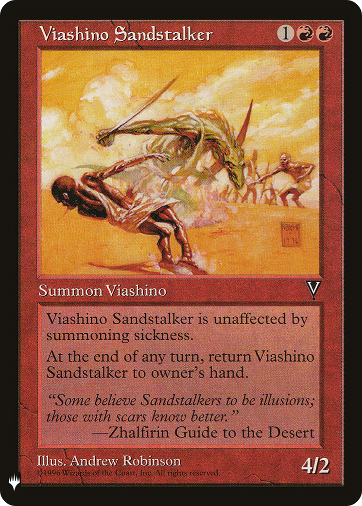 Viashino Sandstalker (Retro) (VIS-100) - The List