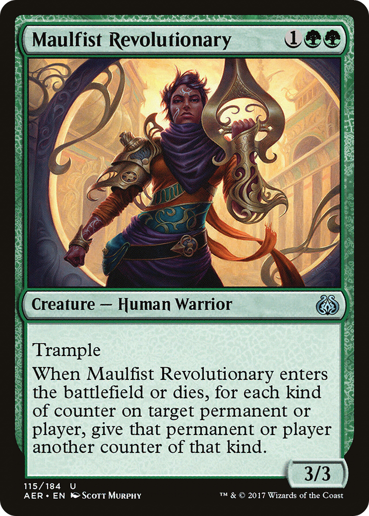 Maulfist Revolutionary (115) Foil - Aether Revolt