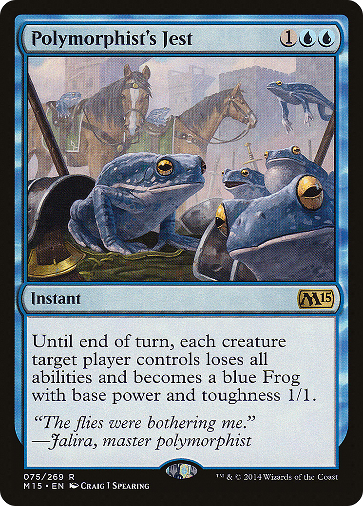 Polymorphist's Jest (075) Foil - Magic 2015