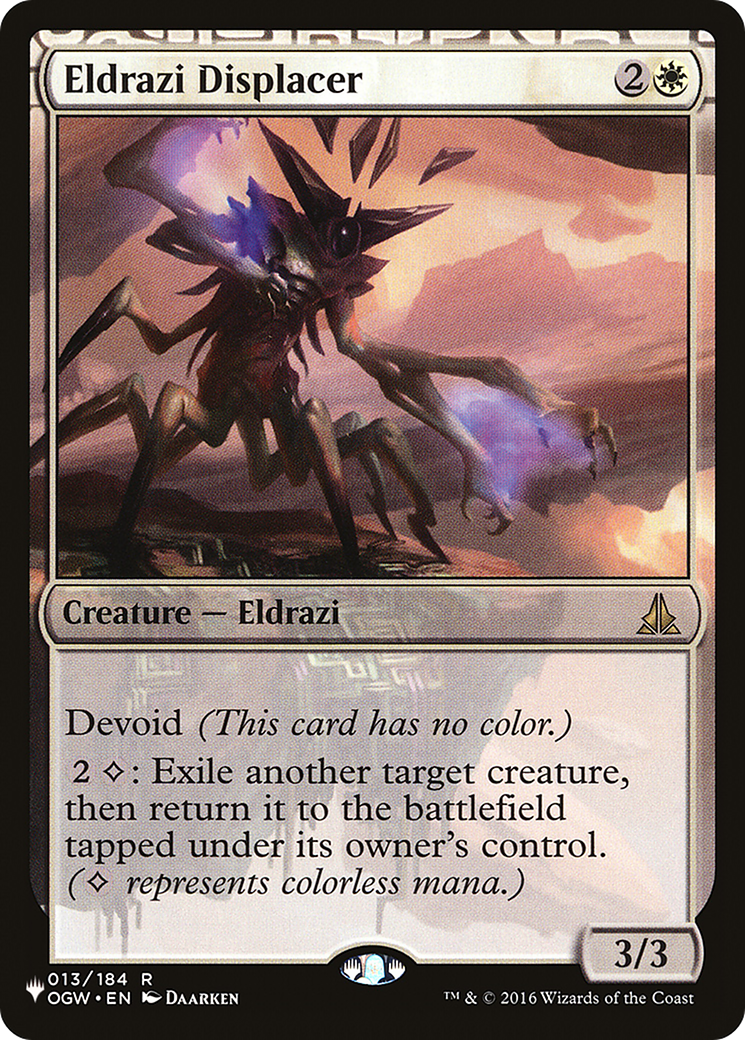 Eldrazi Displacer (OGW-13) - The List