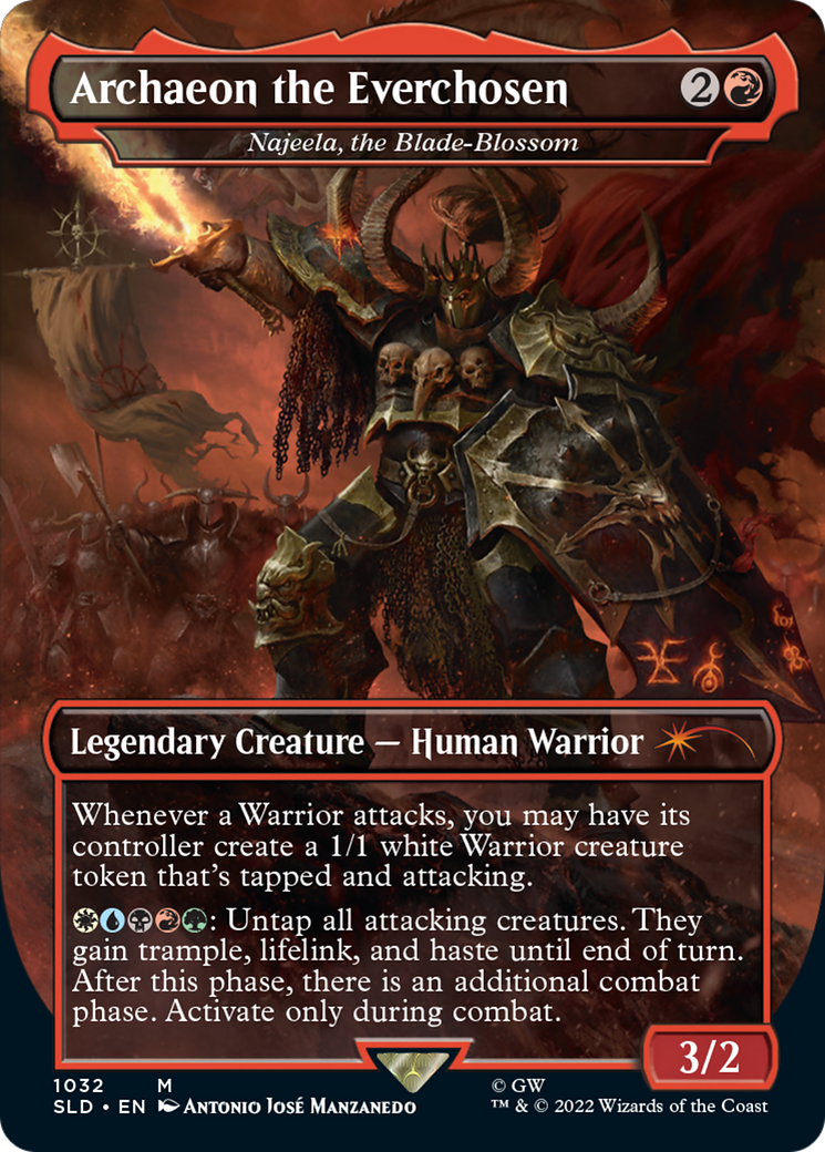 Najeela, the Blade-Blossom (1032) - Secret Lair Drop