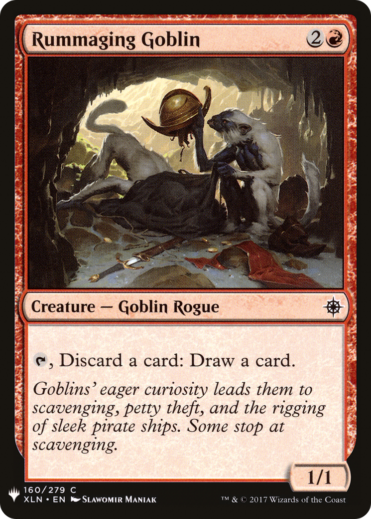 Rummaging Goblin (XLN-160) - The List