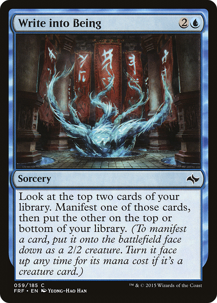 Write into Being (059) - Fate Reforged