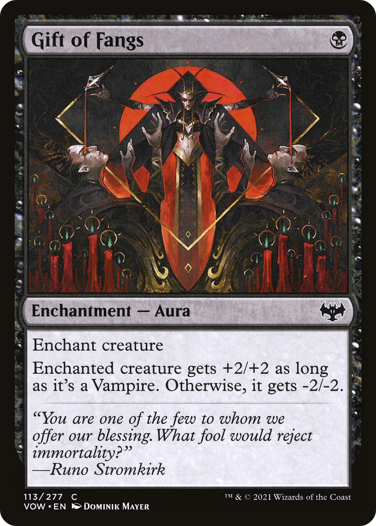 Gift of Fangs (113) - Innistrad: Crimson Vow