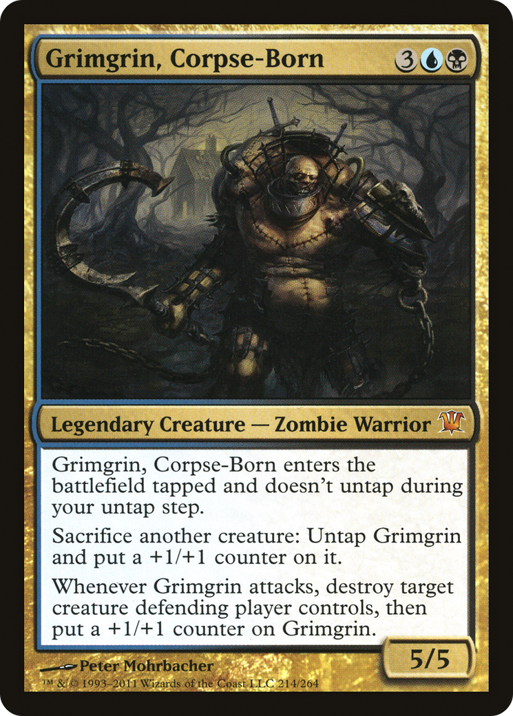Grimgrin, Corpse-Born (214) Foil - Innistrad