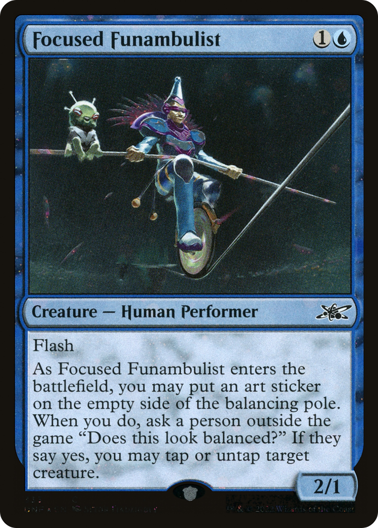 Focused Funambulist (333) Foil - Unfinity