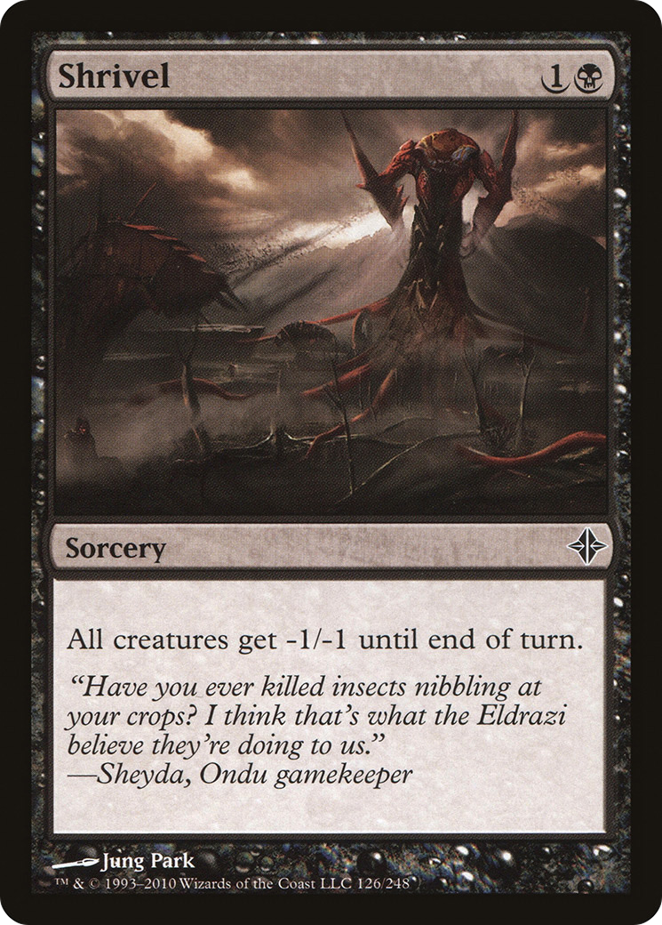 Shrivel (126) - Rise of the Eldrazi