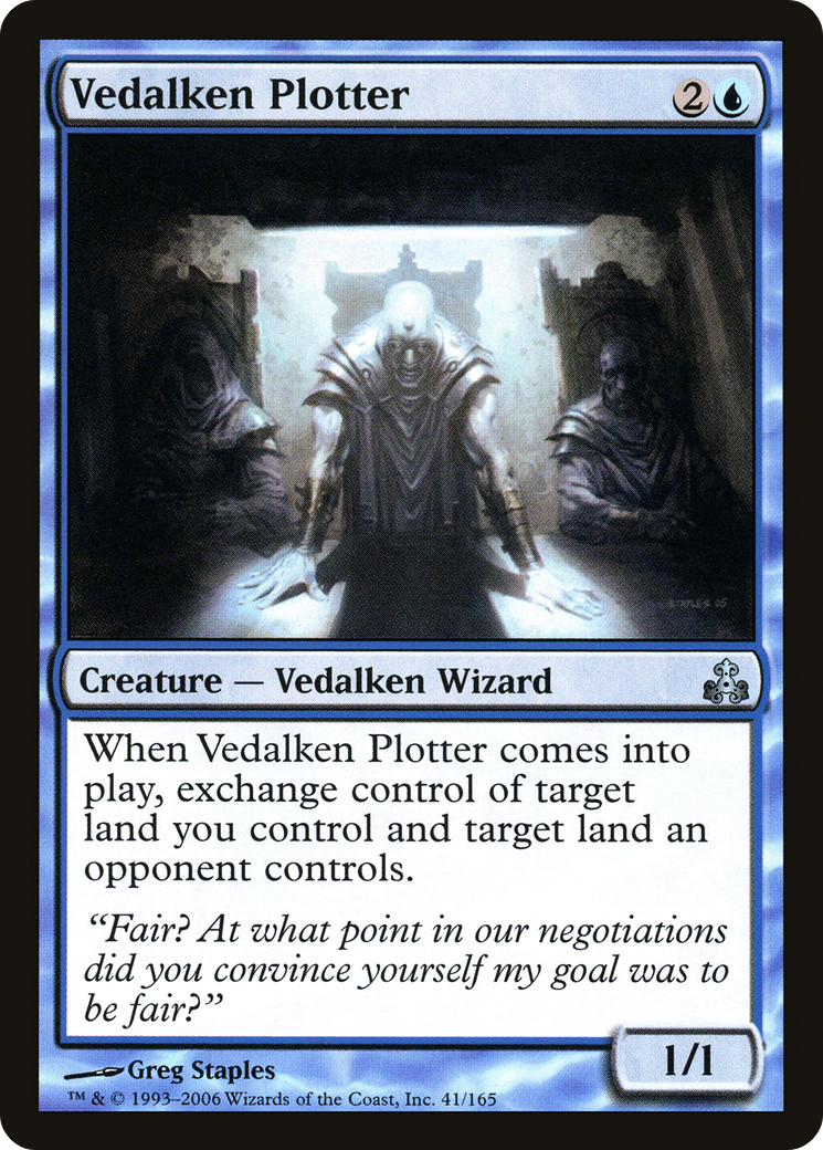Vedalken Plotter (041) Foil - Guildpact