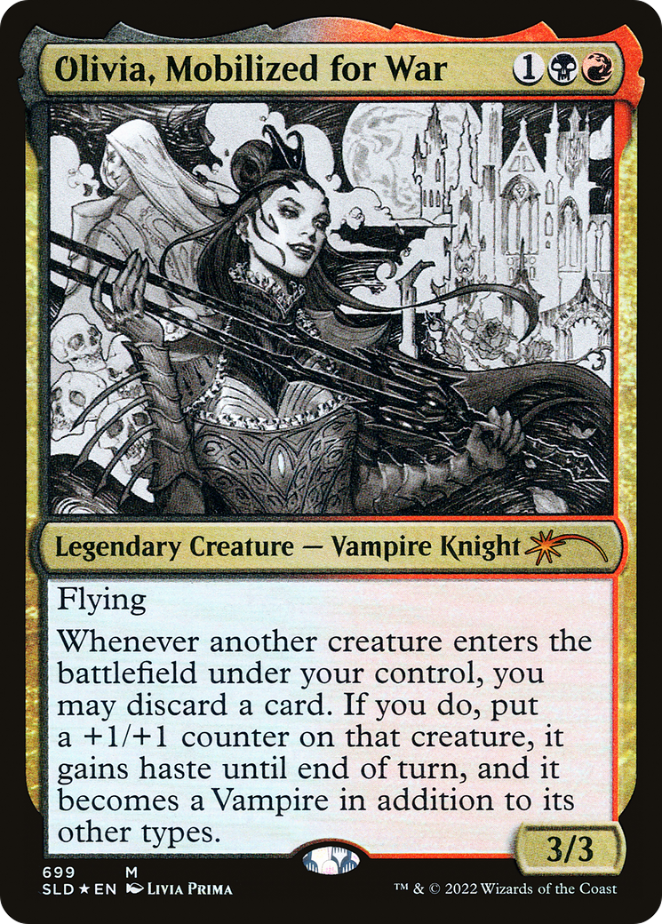 Olivia, Mobilized for War (699) - Secret Lair Drop