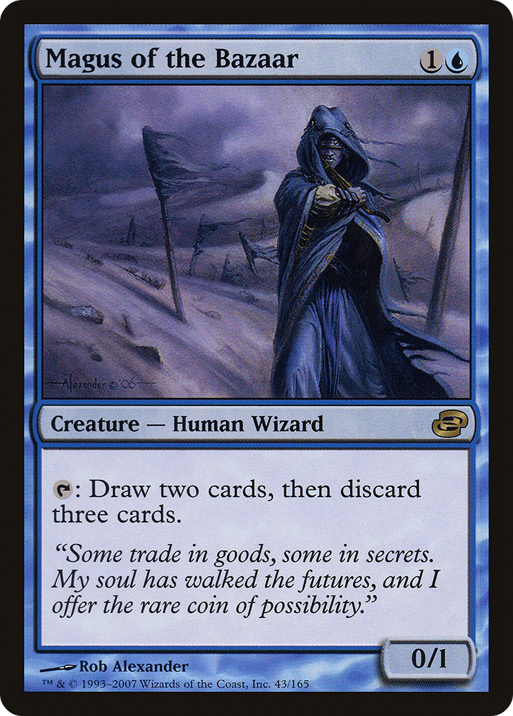 Magus of the Bazaar (043) Foil - Planar Chaos