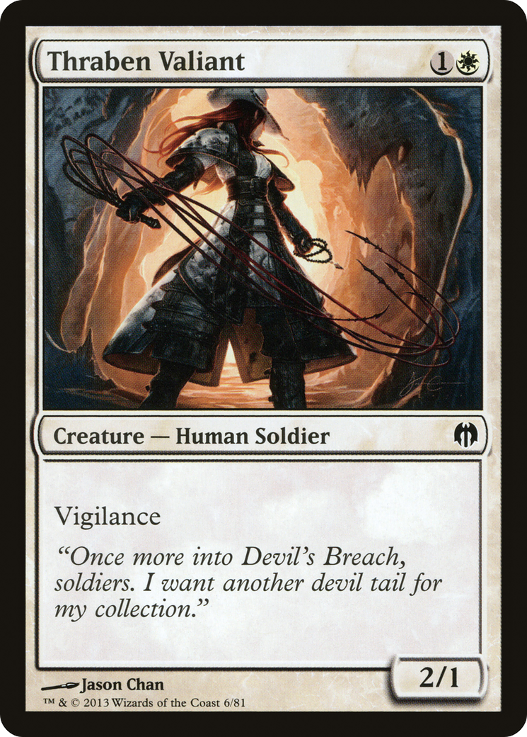 Thraben Valiant (006) - Duel Decks: Heroes vs. Monsters
