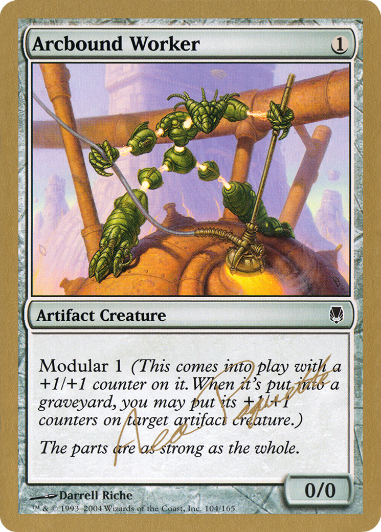 Arcbound Worker (ap104a) - World Championship Decks 2004