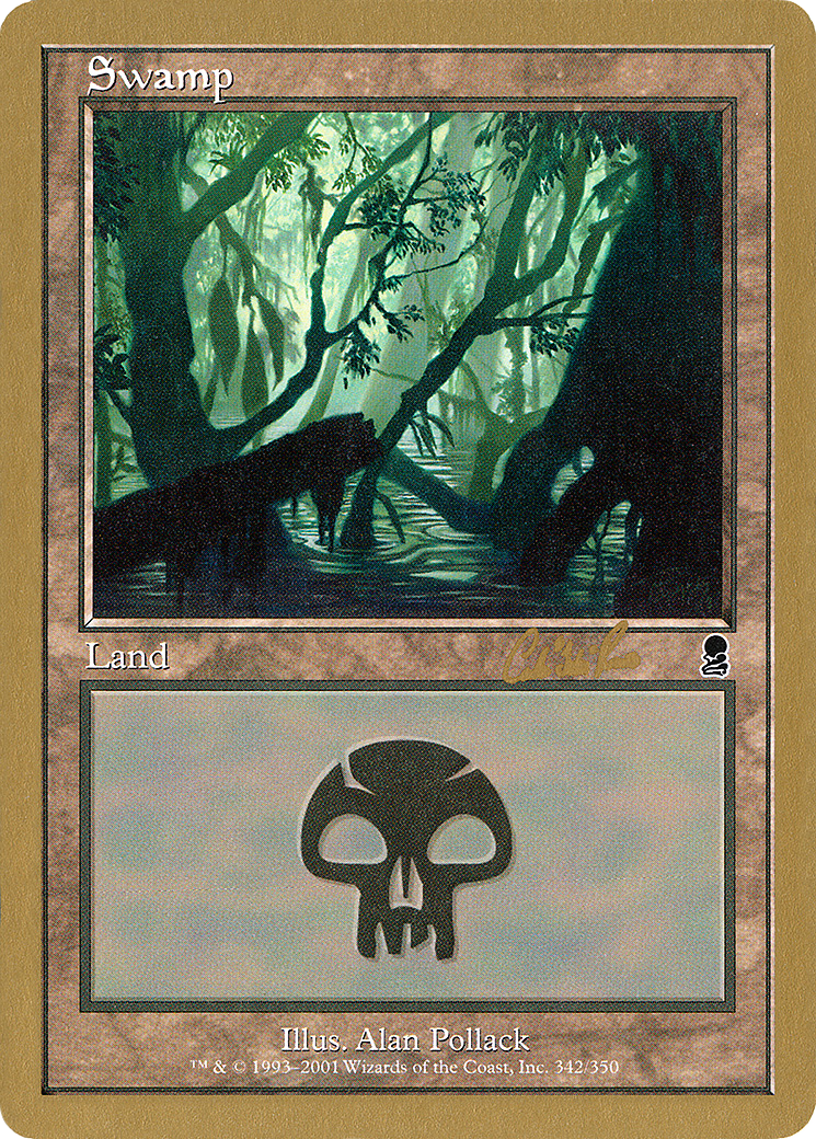 Swamp (342) - 2002 Carlos Romao (ODY) (Retro) - World Championship Decks 2002