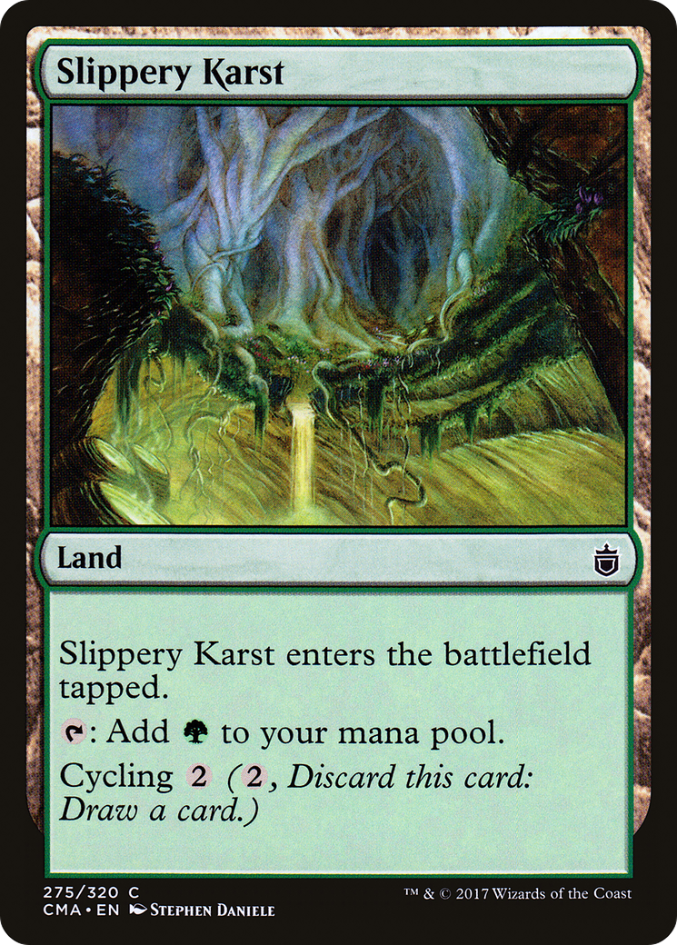 Slippery Karst (275) - Commander Anthology