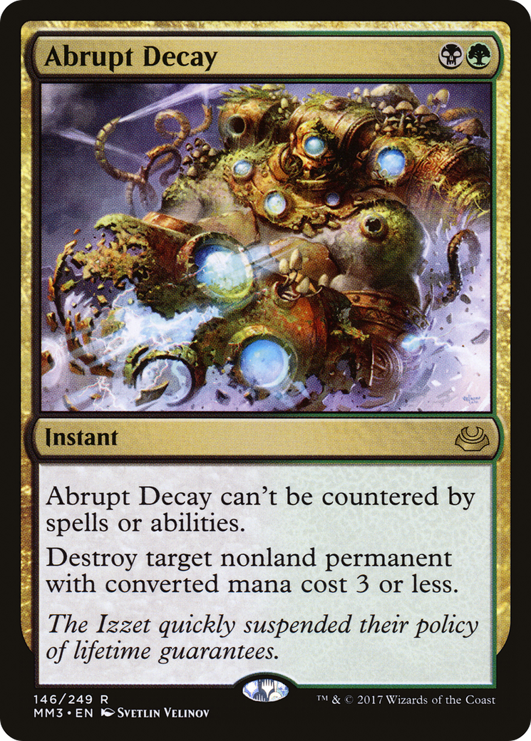 Abrupt Decay (146) - Modern Masters 2017