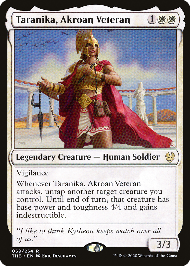Taranika, Akroan Veteran (039) - Theros Beyond Death