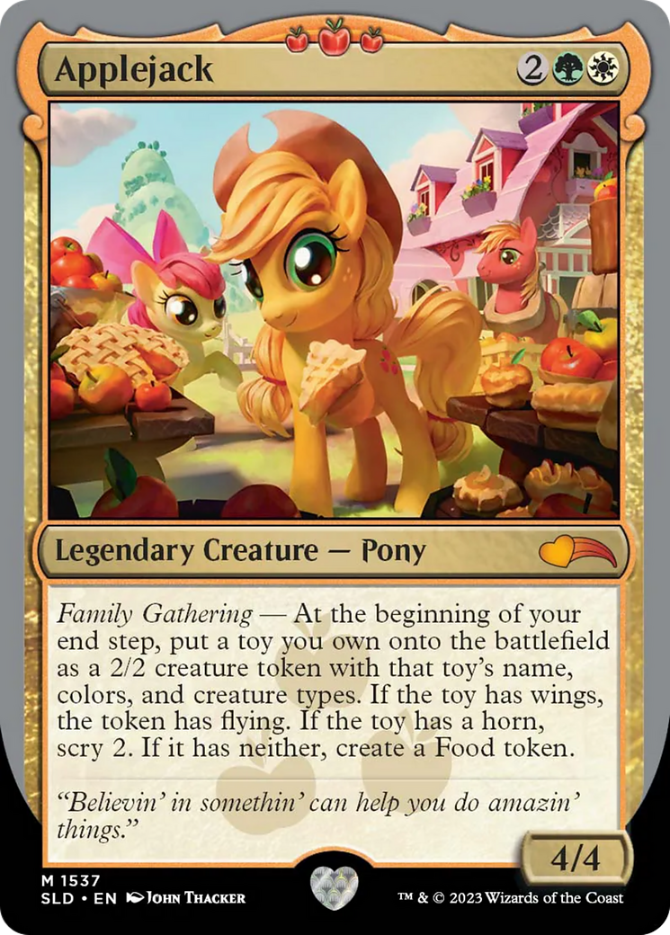 Applejack (1537) - Secret Lair Drop