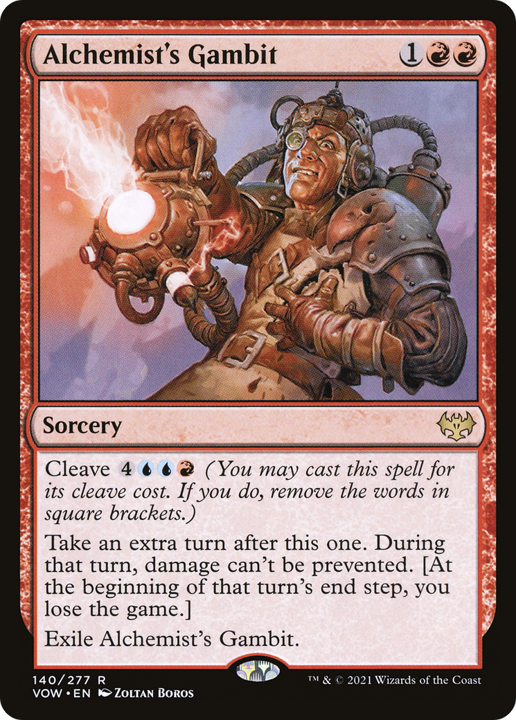 Alchemist's Gambit (140) - Innistrad: Crimson Vow