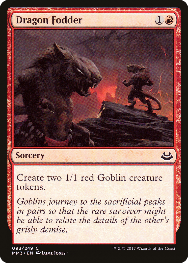 Dragon Fodder (093) Foil - Modern Masters 2017