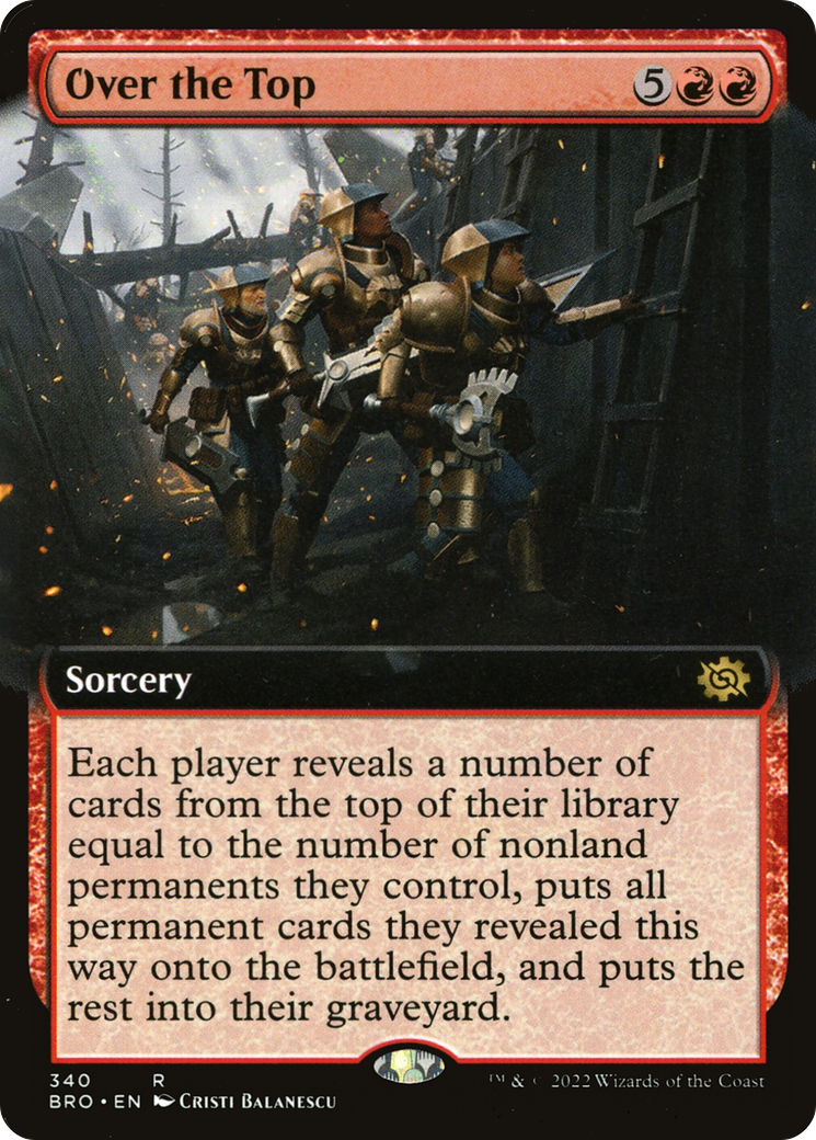 Over the Top (Extended Art) (340) - The Brothers' War