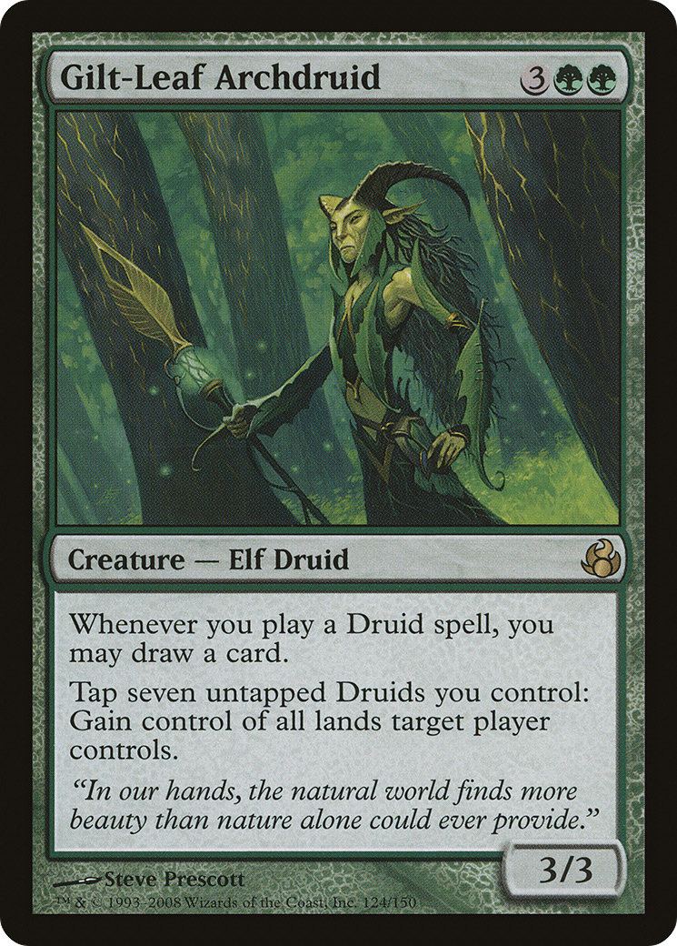 Gilt-Leaf Archdruid (124) - Morningtide