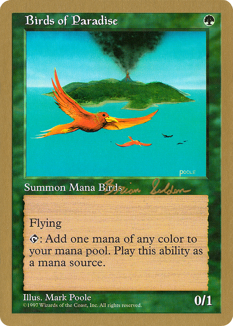 Birds of Paradise (Retro) (bs280) - World Championship Decks 1998