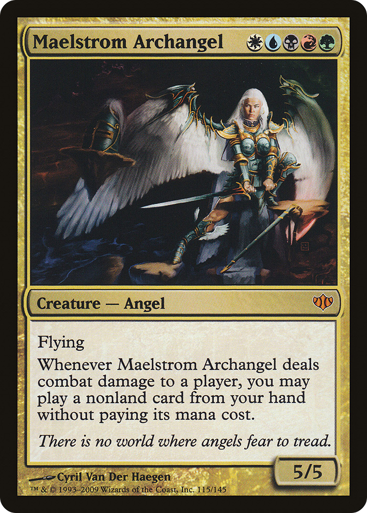 Maelstrom Archangel (115) Foil - Conflux