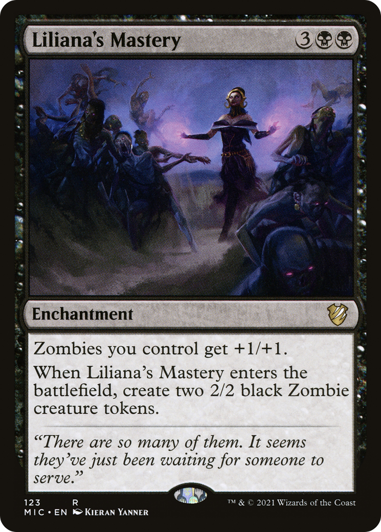 Liliana's Mastery (123) - Midnight Hunt Commander