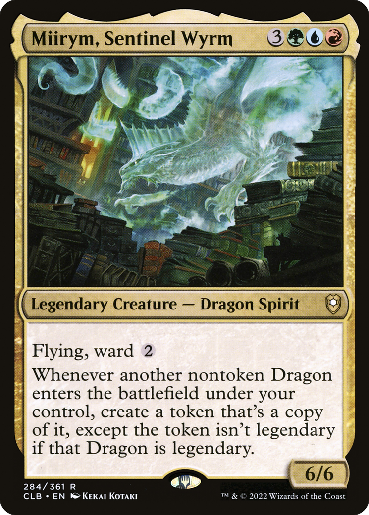 Miirym, Sentinel Wyrm (284) - Commander Legends: Battle for Baldur's Gate