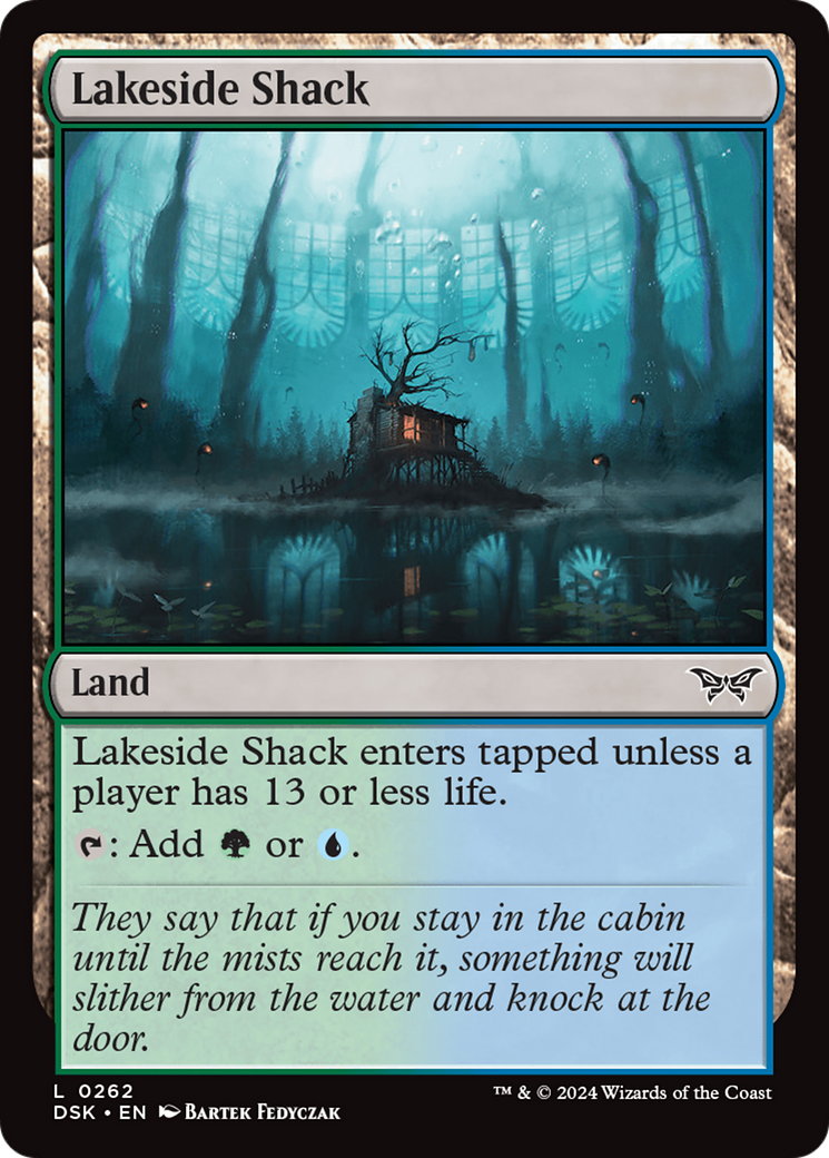 Lakeside Shack (262) Foil - Duskmourn: House of Horror