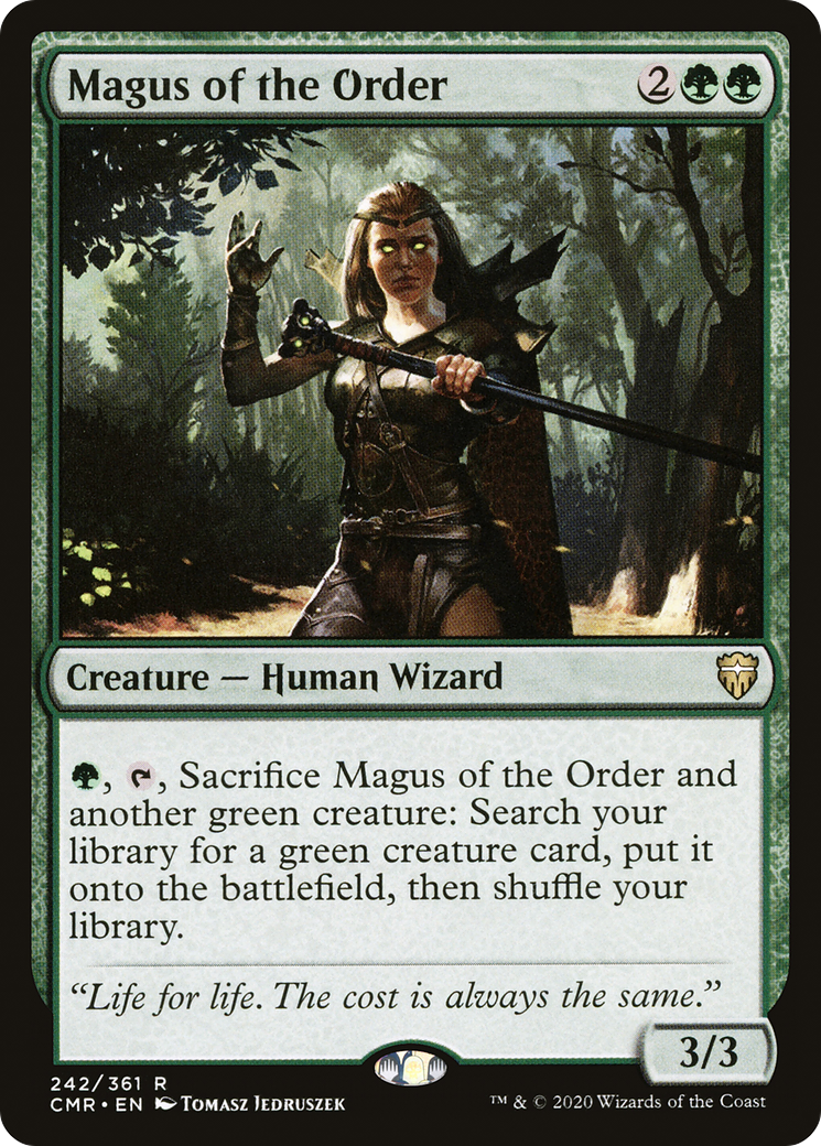 Magus of the Order (242) Foil - Commander Legends