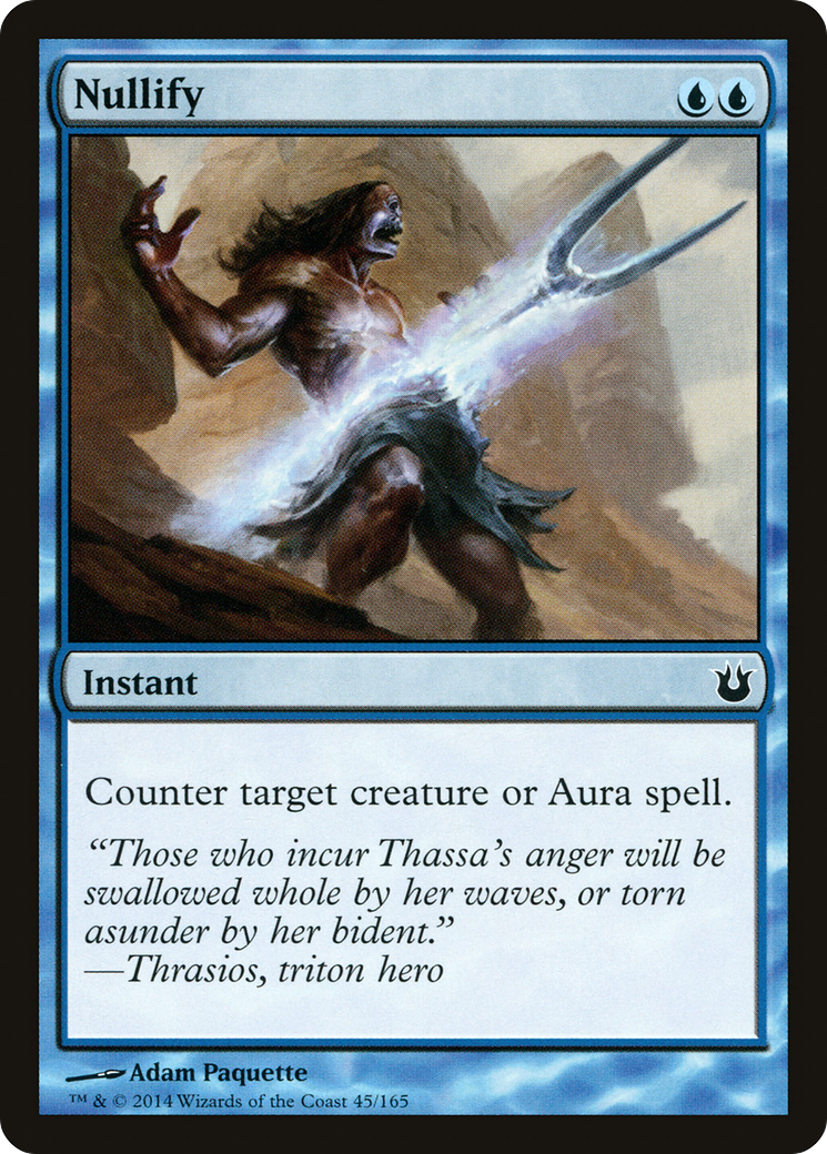 Nullify (045) Foil - Born of the Gods