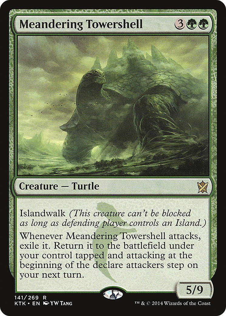 Meandering Towershell (141) Foil - Khans of Tarkir
