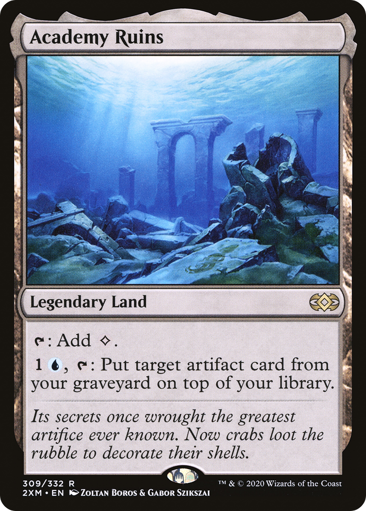 Academy Ruins (309) Foil - Double Masters
