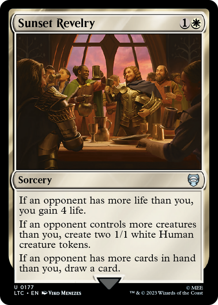 Sunset Revelry (177) - Tales of Middle-earth Commander