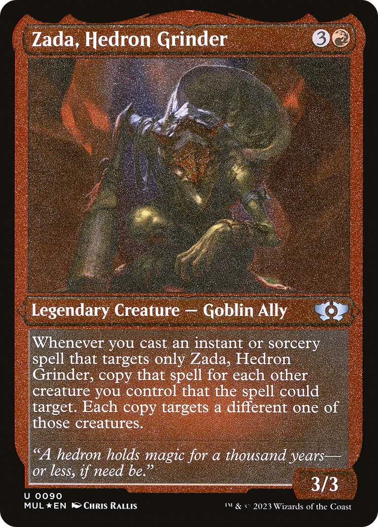 Zada, Hedron Grinder (090) Foil - Multiverse Legends