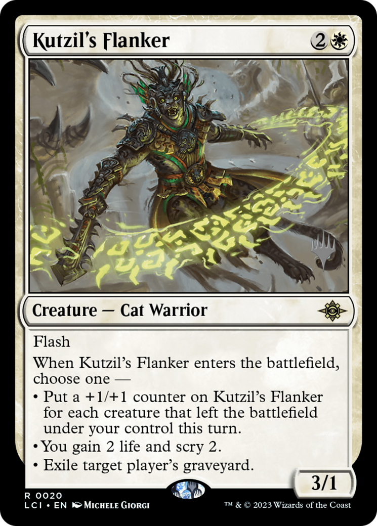 Kutzil's Flanker (020) Foil - The Lost Caverns of Ixalan Promos