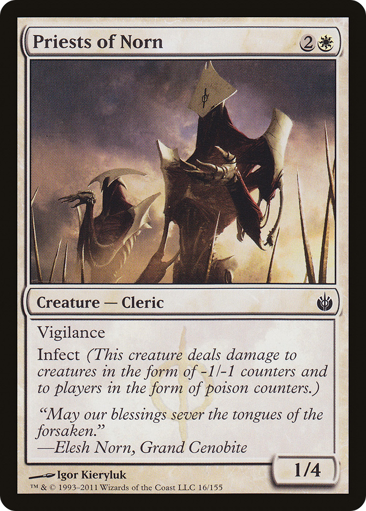 Priests of Norn (016) Foil - Mirrodin Besieged
