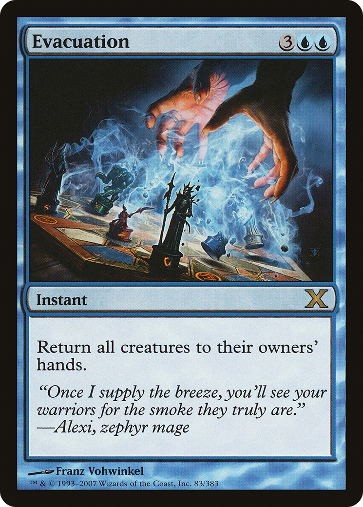 Evacuation (083) Foil - Tenth Edition
