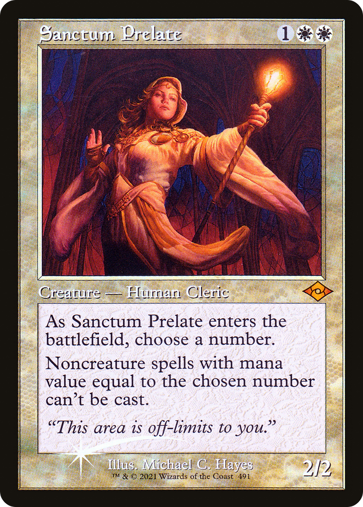 Sanctum Prelate (Retro) (491) Foil - Modern Horizons 2