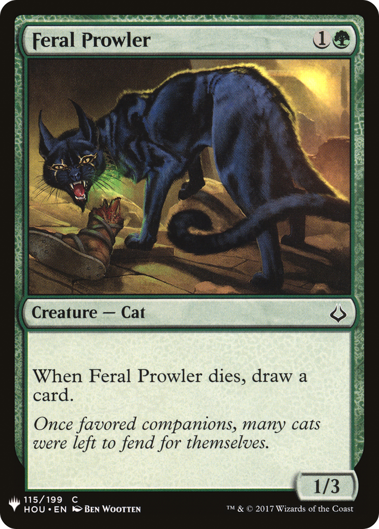 Feral Prowler (HOU-115) - The List