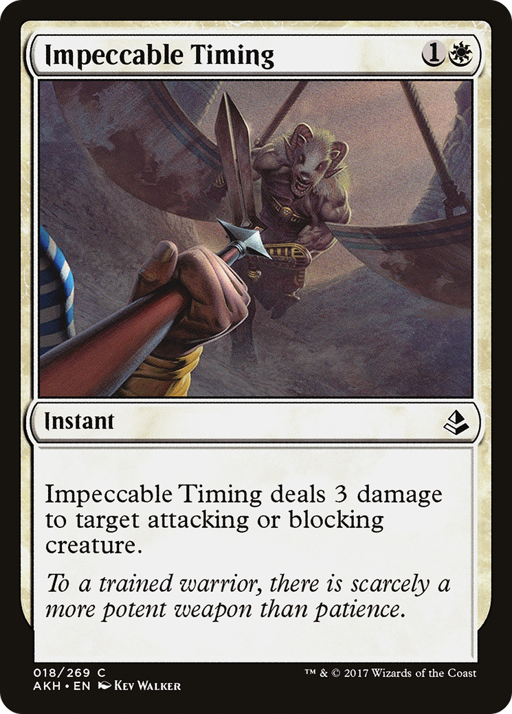 Impeccable Timing (018) Foil - Amonkhet