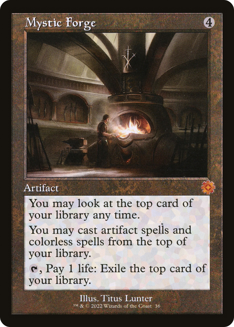 Mystic Forge (Retro) (036) Foil - The Brothers' War Retro Artifacts