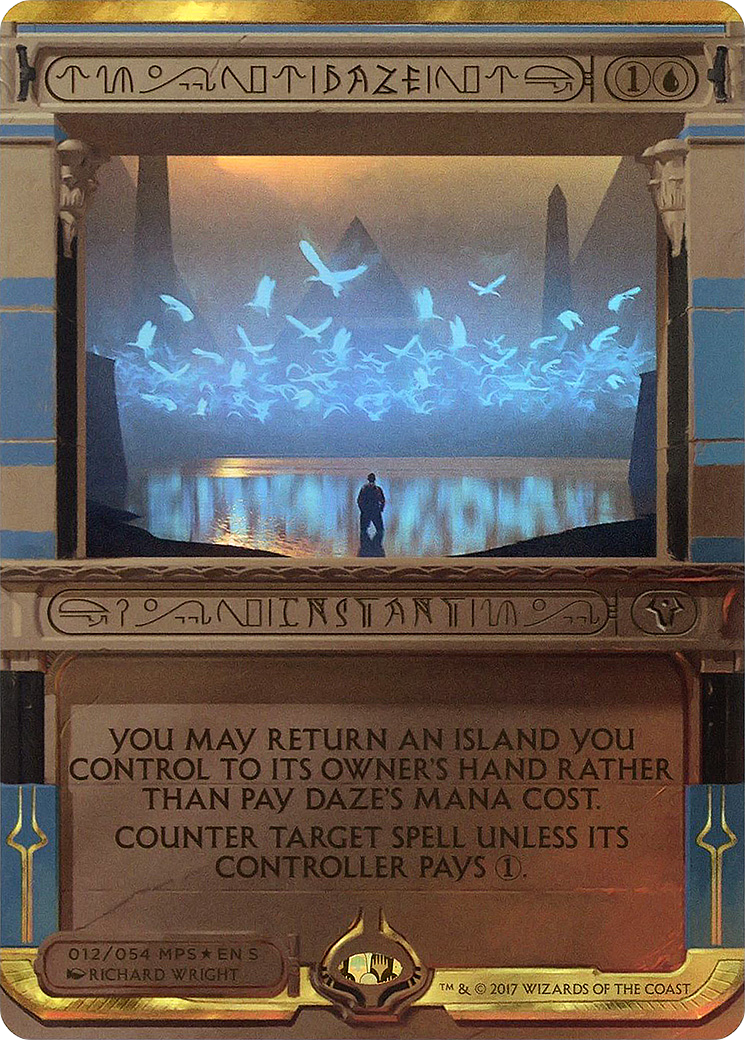 Daze (012) Foil - Amonkhet Invocations