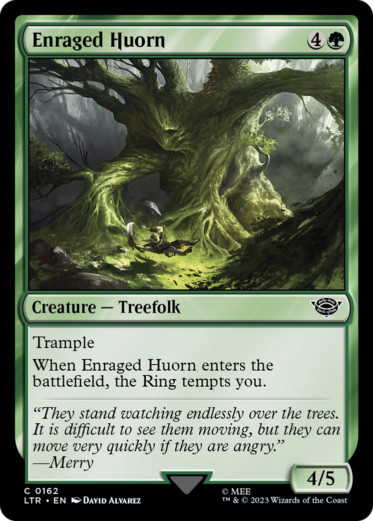 Enraged Huorn (162) Foil - The Lord of the Rings: Tales of Middle-earth